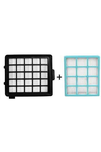 MFS Philips FC 8142 Easy Life - Συμβατό σετ φίλτρων Hepa (προ-φίλτρο και πίσω φίλτρο)