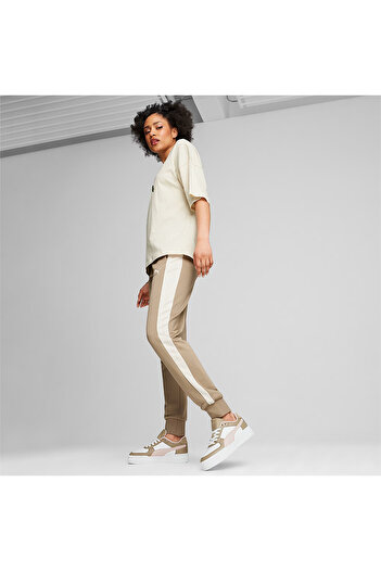 Puma Iconic T7 Track Kadın Bej Antrenman Eşofman Altı 62799567