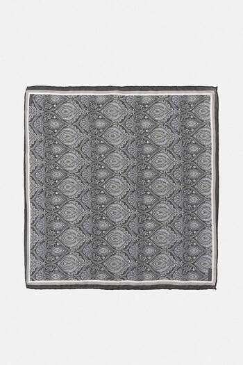 Antioch Black Patterned Scarf
