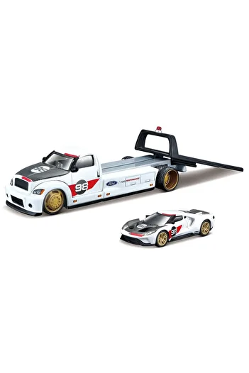 Maisto 2021 Ford Gt Çekici Ve Araç Set 1/64 59011