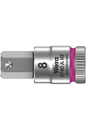 wera 8740 A Hf Hex-plus Socket - 1/4" 8x28mm05003339001