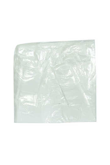 kapsulavm Economical Medium Size Athlete Slush Bag 43X25 Cm Thin White 250 Pieces 1 Pack