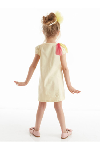 Denokids Žluté dívčí šaty Frutties