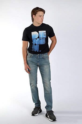 Lee Cooper Джинси Jagger Erkek Ellery Blue Lıght