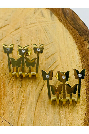 Monalisa Home Figured Steel Earrings