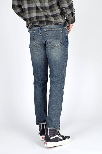 Lee Cooper Jagger Normal Bel Dar Kesim Düz Paça Mavi Erkek Jean Pantolon
