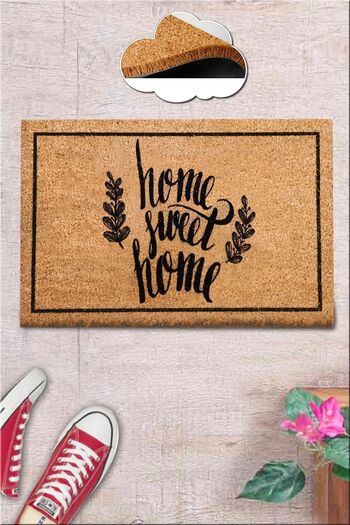 Chilai Home Coco Lora Natural Koko Mat, Bristle Door Mat