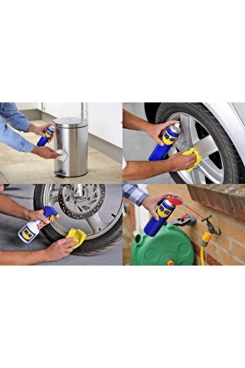 Henkel WD-40 Çok Amaçlı Sıvı, Yağ Çözücü, Pas Sökücü, Temizleyici ve Koruyucu, 200ml x 12 Adet