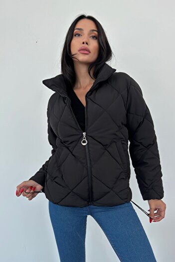 Weyeze Μπουφάν Puffer γιακά με άνετη εφαρμογή Ad-k50424lnw
