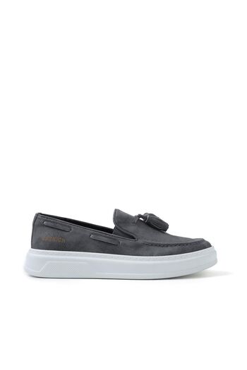MELAMS Anthracite STRAZBURG Tasseled Men's Loafer Shoes - CHE