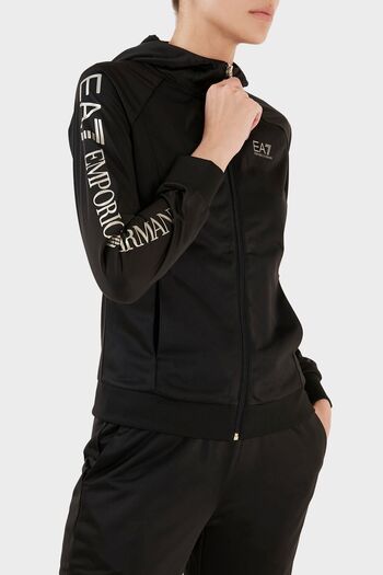 EA7 Regular Fit Fermuarlı Kapüşonlu Eşofman Takımı Eşofman Takımı 6ltv62 Tj26z 0200