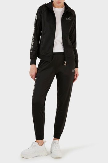 EA7 Regular Fit Fermuarlı Kapüşonlu Eşofman Takımı Eşofman Takımı 6ltv62 Tj26z 0200