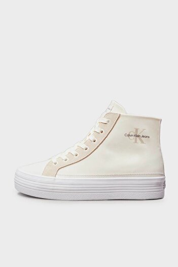 Calvin Klein Logolu Bilekli Sneaker Ayakkabı YW0YW014910GI  AYAKKABI YW0YW01491 0GI