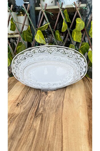 GÜRCÜGLASS Lace Boat Set