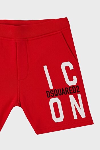DSquared2 Βαμβακερό Παιδικό Σορτς με Τσέπη - DQ0250 D002Y