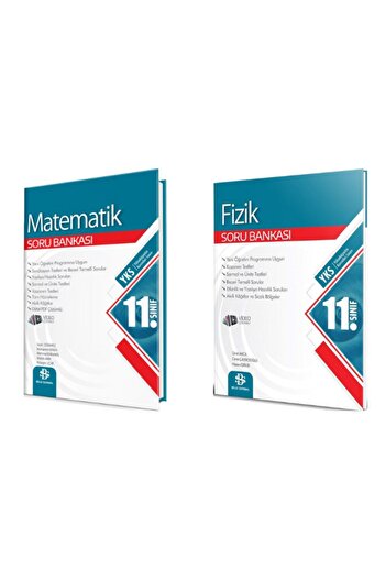 Aydın Yayınları bilgi sarmal 11.sınıf matematik ve fizik soru bankası