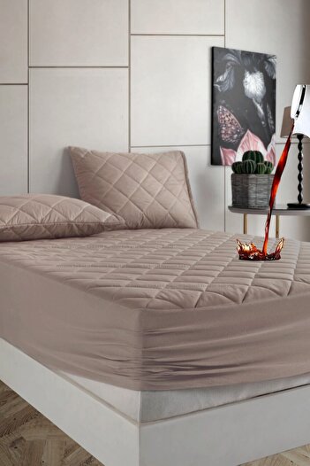 Bella Benita Colorful Liquid Proof Quilted Cotton Elastic Sheet Set