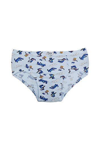 Onurel Chiloți din lycra imprimați cu dinozauri în culori mixte, pachet de 5 băieți