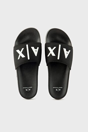 Armani Exchange Men's Slippers - Logo, XUP001 XV820 S277 Model