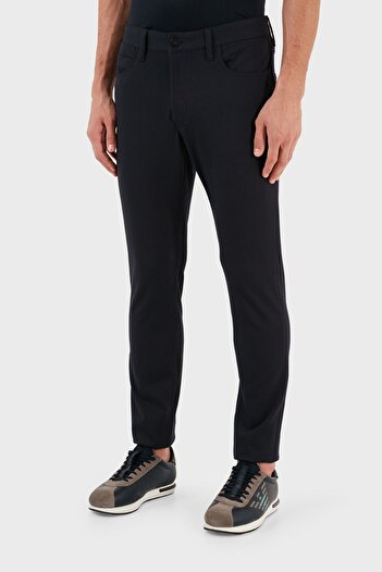 Emporio Armani Normal Waist Slim Fit Pocket Trousers Men'S TROUSERS H41PJ5 E1613 922