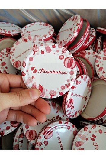 Paşabahçe 100 Canned Patterned Jar Lids