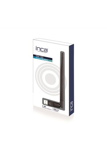 Inca USB Anten Wireless Adaptör 1km Menzilli INCA IUWA-150TX 150 MBPS 11N Harici 5dBi