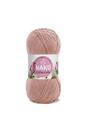 NAKO Cotton Lüks El Örgü Ipliği %60 Soft Koton %40 Premium Akrilik 100 gr - 1 Adet