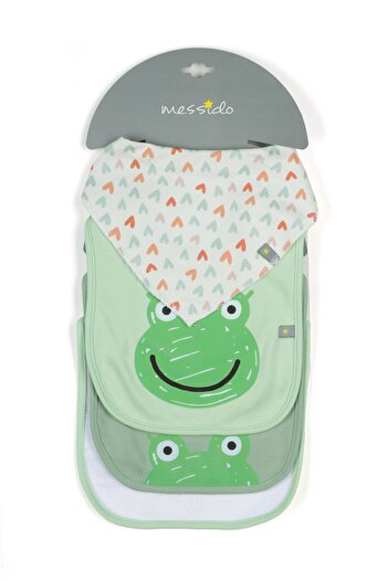 Messido 4-Piece Baby Food Bib