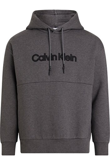 Calvin Klein RAISED EMBROIDERED LOGO HOODIE