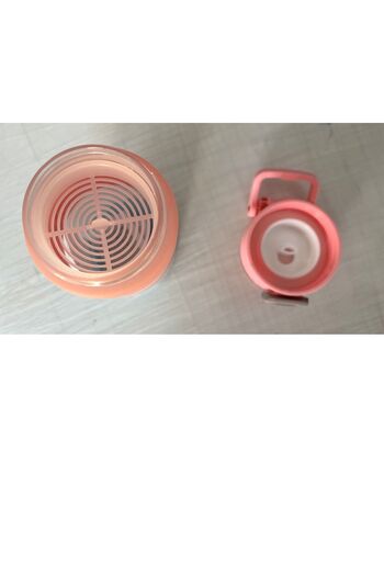 Andofis Tritan Water Bottle and Water Bottle Motivational Water Bottle with Infuser 600 Ml Ring Color