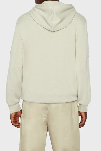Armani Exchange Stretch Interlock Hooded Regular Fit Ανδρικό ιδρώτα 3rzmhe Zjzdz 1940