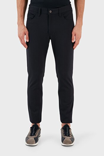 Emporio Armani Normal Waist Slim Fit Pocket Trousers Men'S TROUSERS H41PJ5 E1613 922