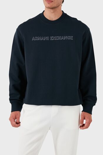 Armani Exchange Men's SWEAT - Crew Neck, Cotton, SWEAT 6DZMBA ZJADZ 1510