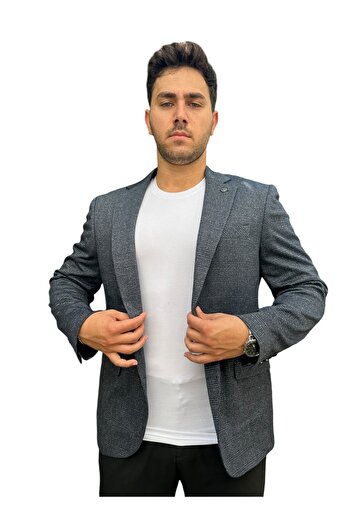 Luisero Ανδρικό ριγέ αθλητικό μπουφάν Blazer - 1474