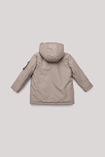 Nebbati Bg Store Boy Beige Coat