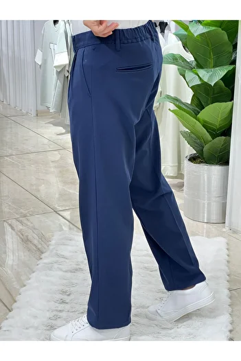 jansogroup Akkad Fashion - Buggy Fabric Trousers Pattern and Even Detail