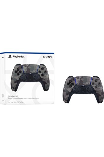 Playstation DualSense Wireless Controller for 5 (Saudi Edition) - Gray, by Sony, USB