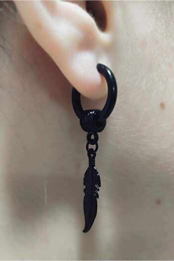 Monalisa Home Steel Figured Dangle Unisex Earrings