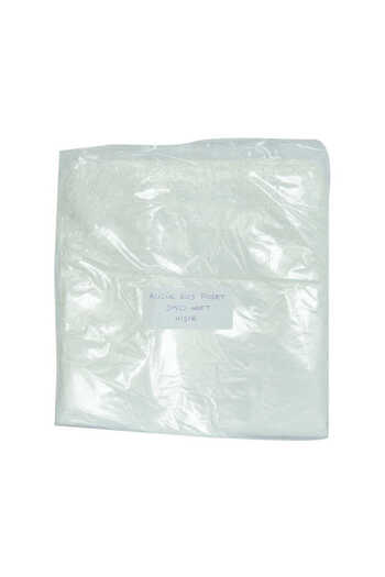 kapsulavm Economical Small Size Athlete Rustle Bag 38X22 Cm Thin White 250 Pieces 1 Pack