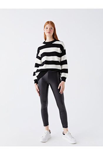 LC Waikiki LCW Damen-Leggings mit elastischem Bund