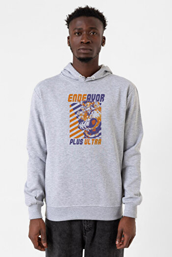 Tshirthane My Hero Academi Endeavor Plus Ultra Grimelanj - Чоловічий худі з капюшоном Anime Sweatshirt
