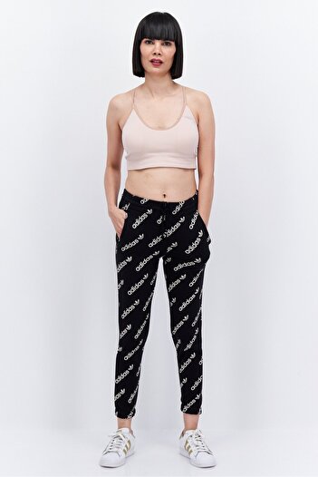 Adidas Originals Women Sportswear Fit Brand Logo Training Pants, Black