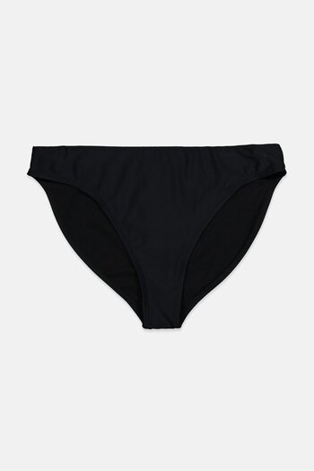 C&C California Women Solid Bikini Bottom, Black