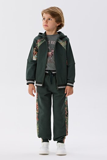 Nebbati Bg Store Boy's Khaki Sweatpants