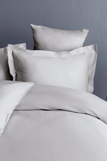 İssimo Home Simply Ice Gray Cotton Satin Duvet Cover Set Double