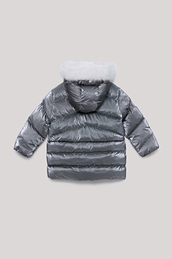 Beverly Hills Polo Club BG Store Kız Çocuk Gri Mont