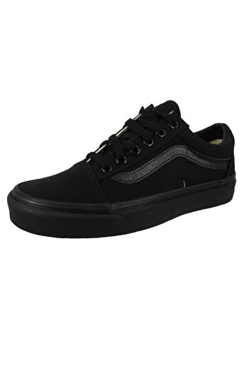 Vans Damen Low Sneaker Old Skool D3HBKA Schwarz  Black-Black Textil