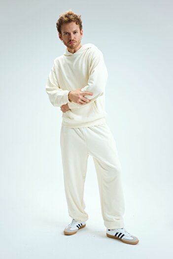 gothamvibes Ανδρικό φούτερ Timeless Jogger Cream