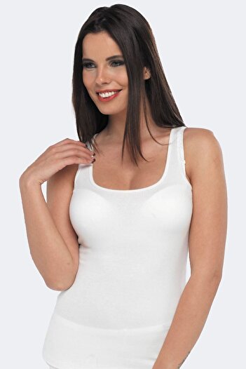Malabadi Women's Thick Strap Ecru Thermal Athlete