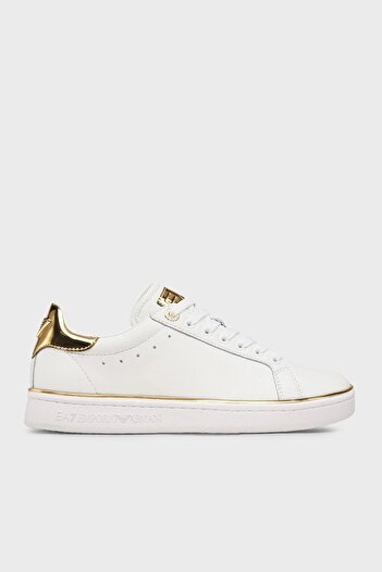 EA7 Deri Sneaker Ayakkabı Ayakkabı X7x009 Xk329 R579